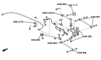 Сайлентблок 52380-SEA-000*FEBEST HAB-094