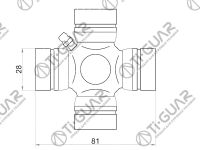 Крестовина TG-CJCS010/GUN-29 * Ti•GUAR