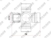 Крестовина TG-CJCS002/GUT-21 * Ti•GUAR