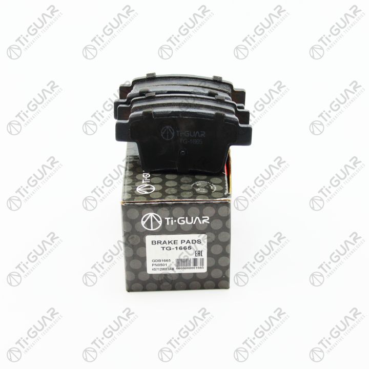 Тормозные колодки TG-1665/PN0501* Ti·GUAR